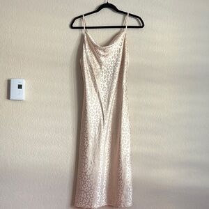 Elegant Cream Maxi Dress